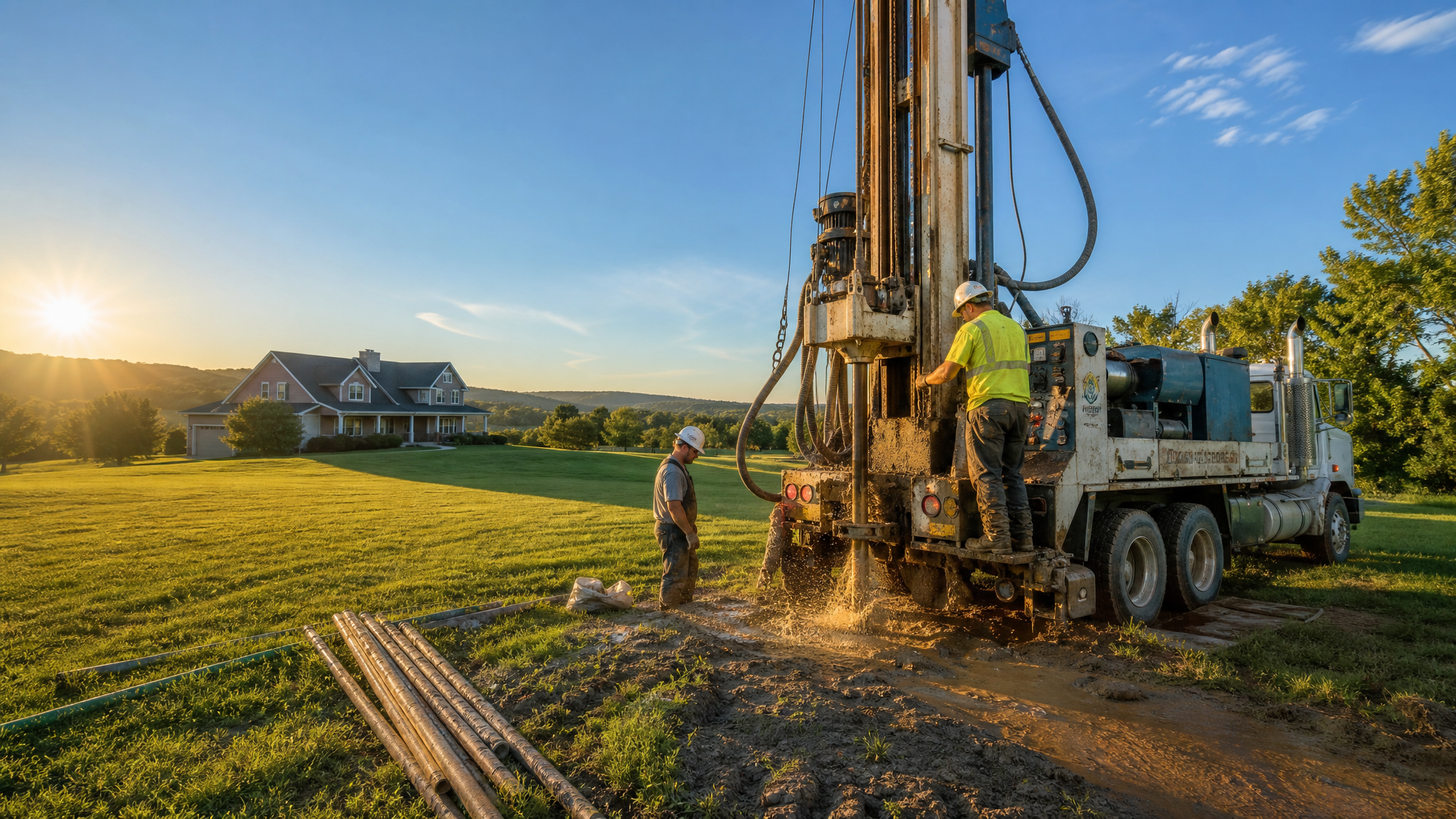 Professional well drilling and pump services for ClearWater Well & Pump